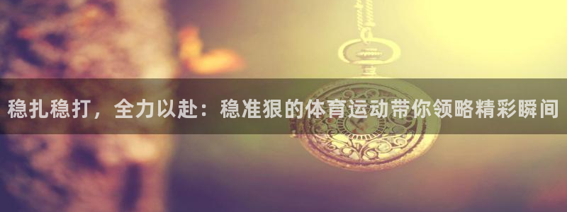球宴体育app下载：稳扎稳打，全力以赴：稳准狠的体育运动带你领略精彩瞬间